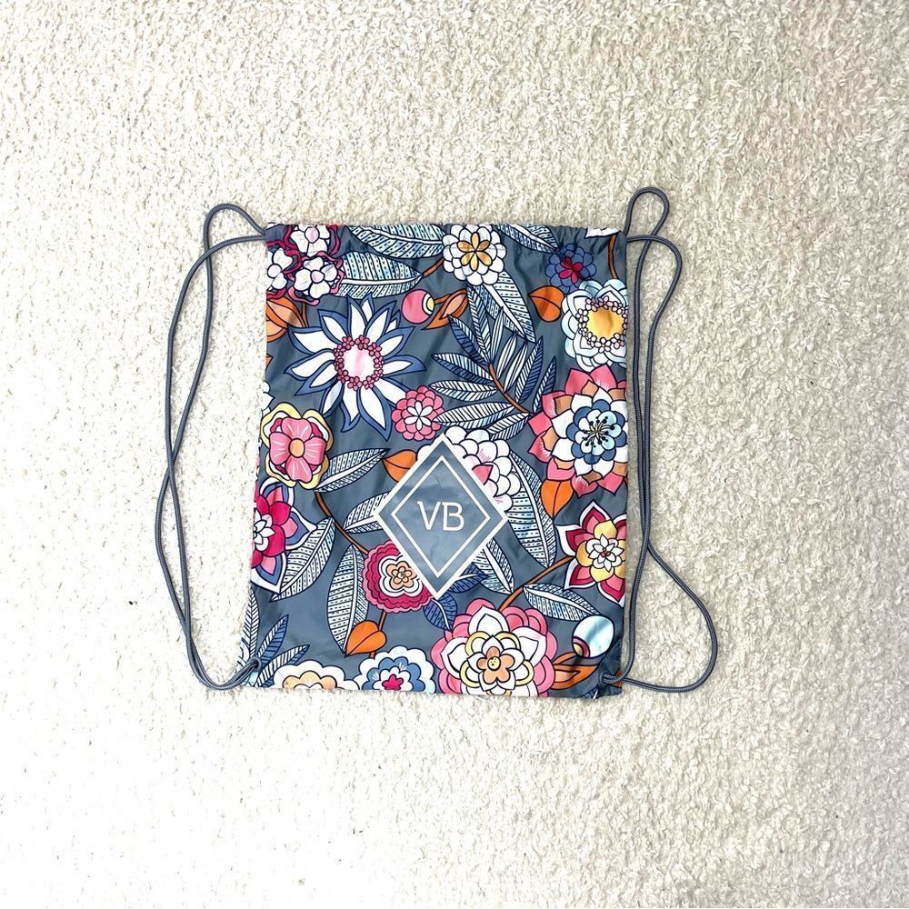 Vera Bradley nylon cinch sack
